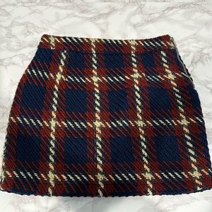 Plaid skirt